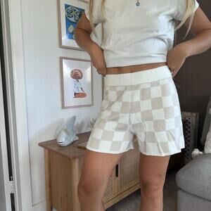 Ugg Sweater Checkered Shorts Tagged